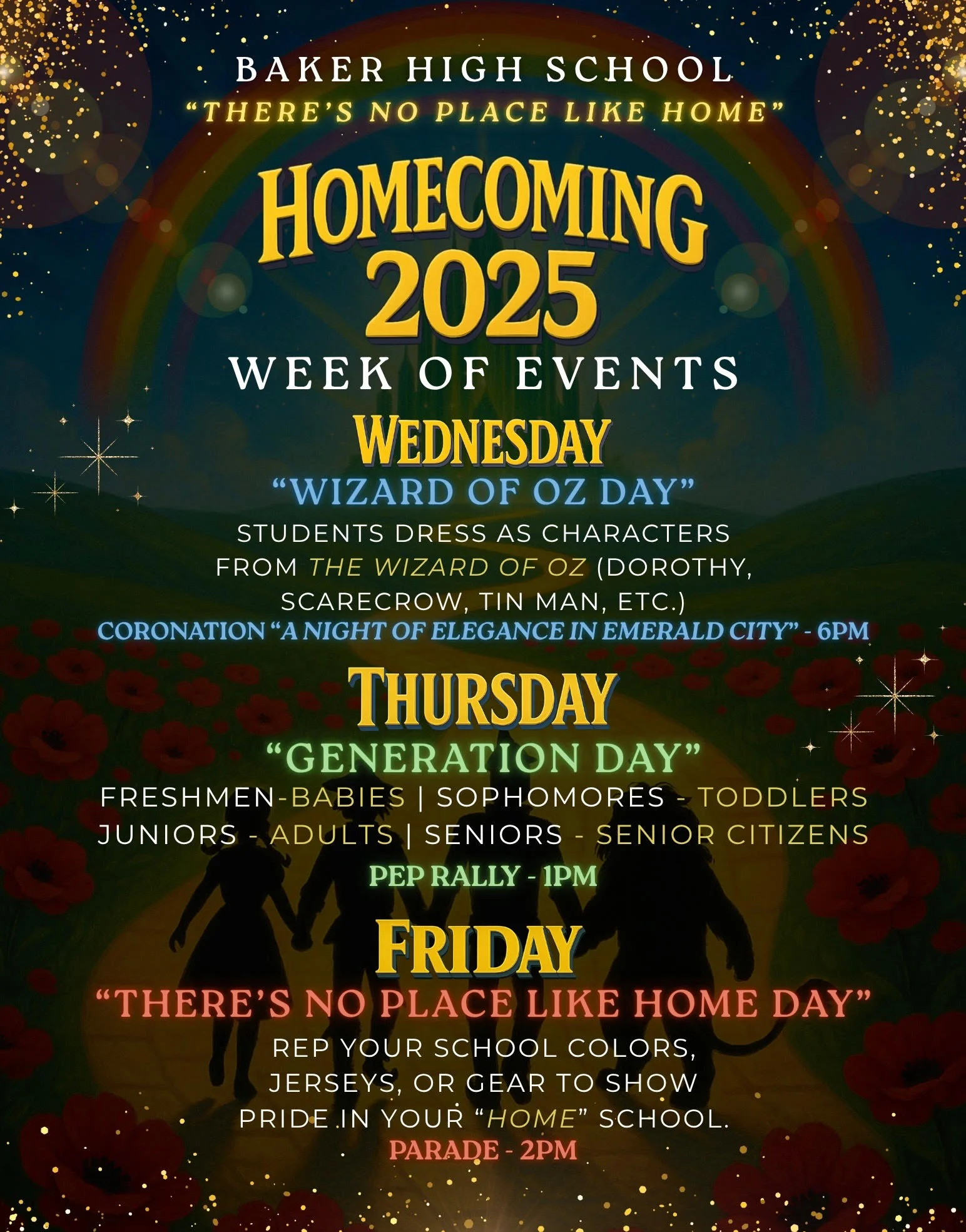 Homecoming 2025 Flyer