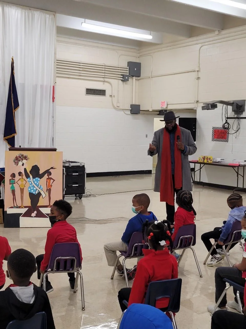 African American Art assembly