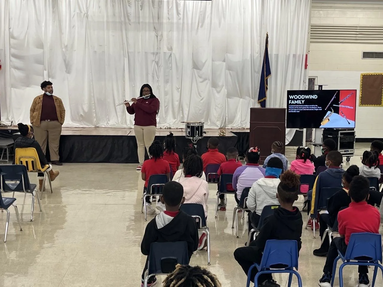 African American music assembly