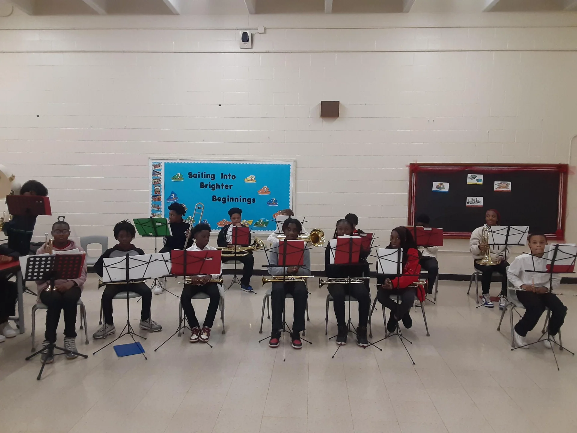 BMS Band at the Christmas Program