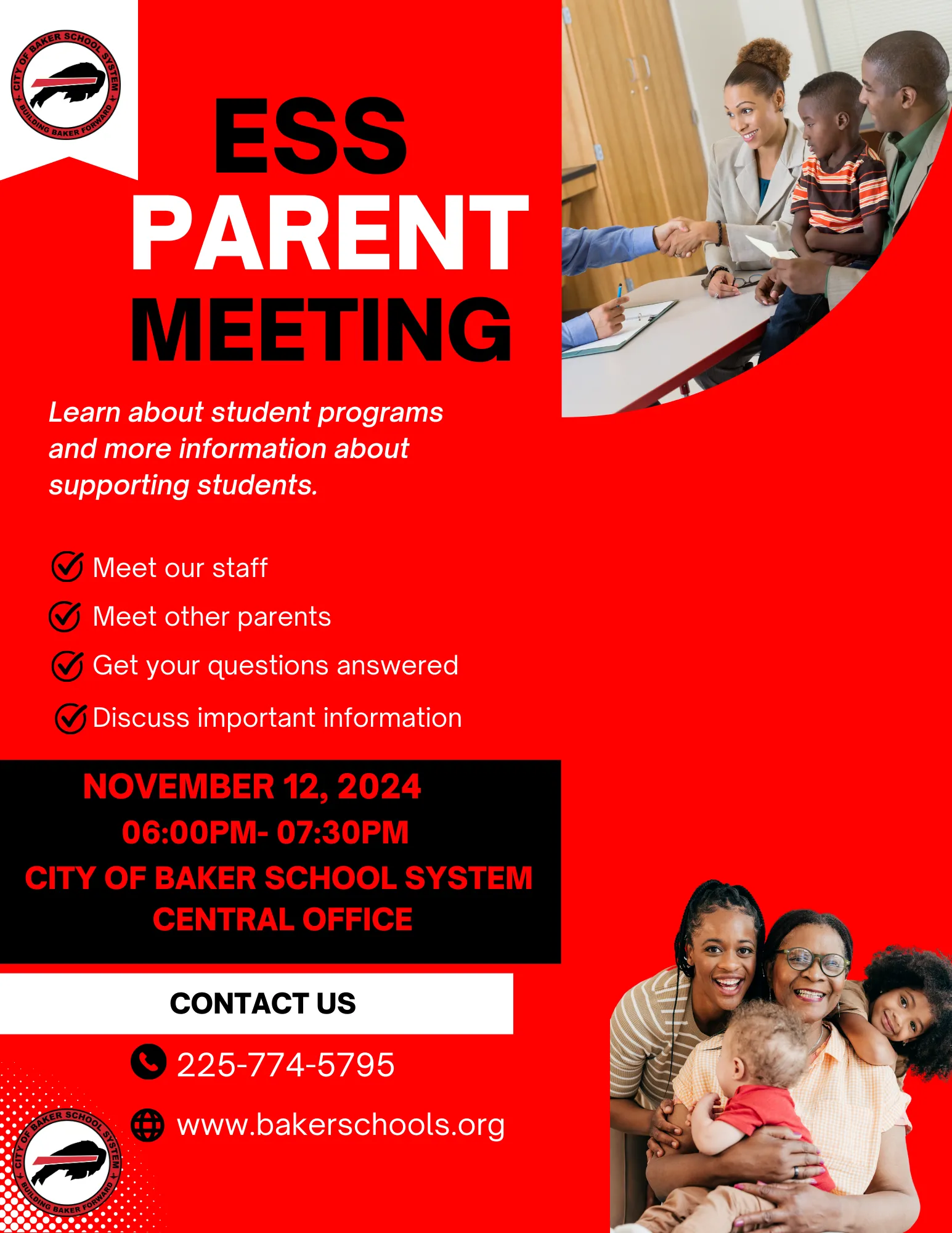 ESS Parent Meeting