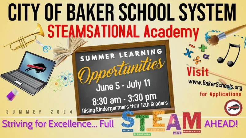 Summer Learning Opportunities - CoBSS STEAMsational Academy