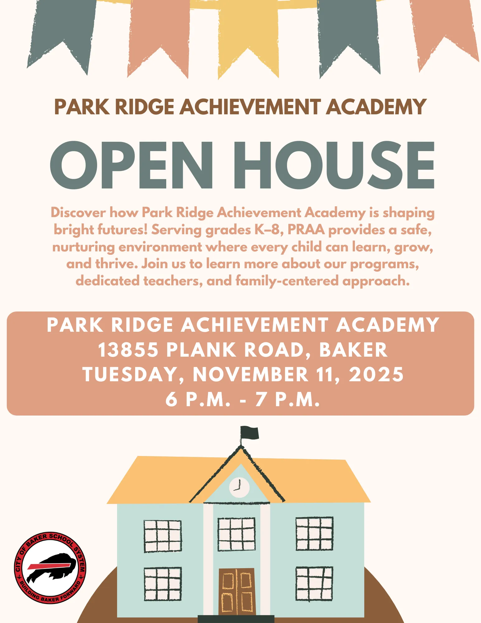 PRAA: Open House - School Preview Night