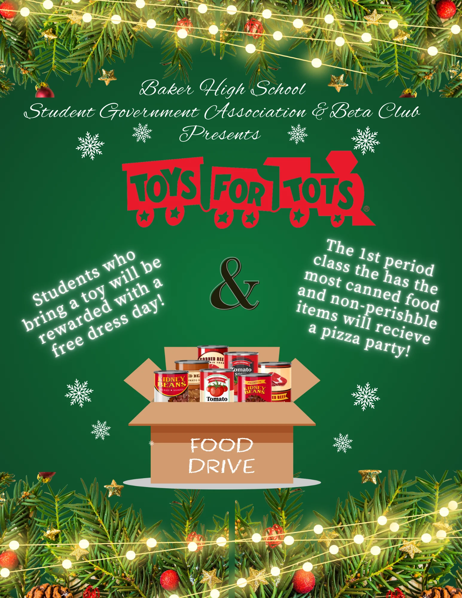 Toys for Tots flyer