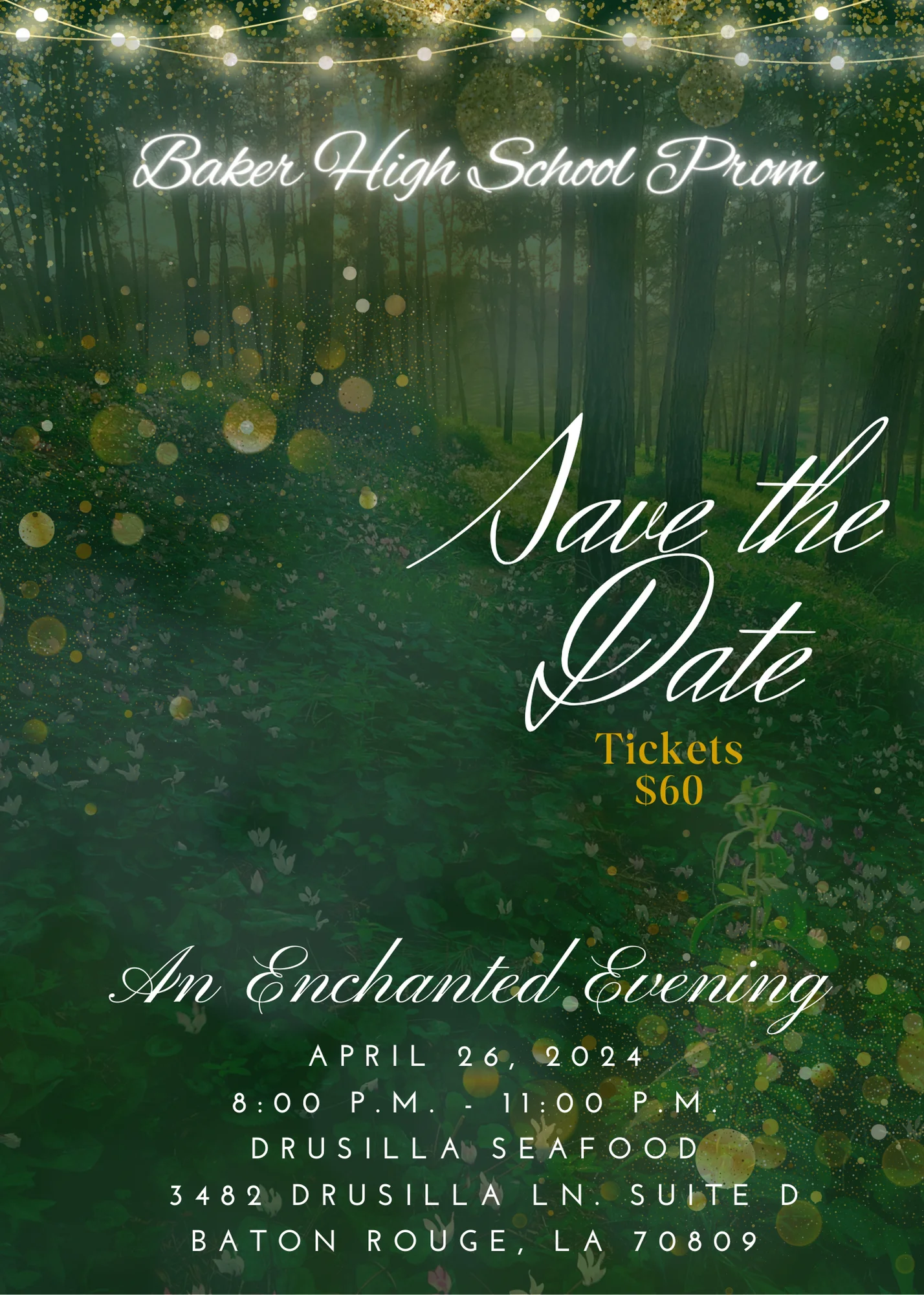 BHS Prom - Save the Date