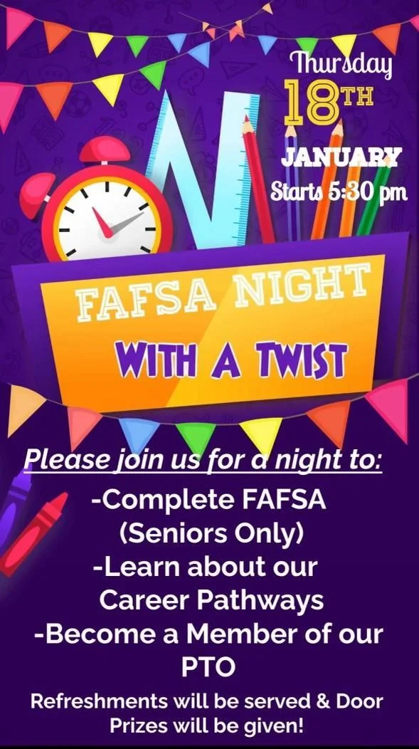 FAFSA Night flyer