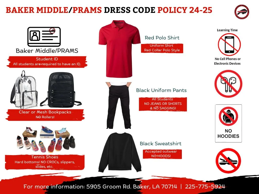 Graphic with Baker/PRAM Middle School Dress