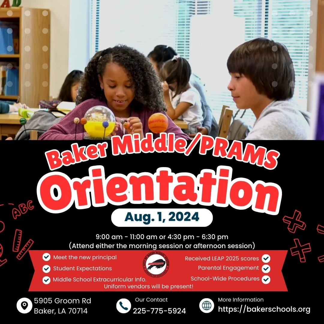 Flyer for Orientation